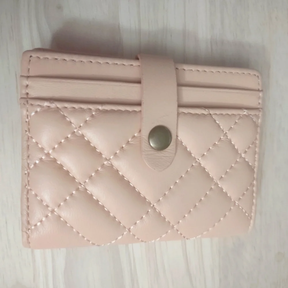 Kurt Geiger London Diamond Quilted Soft Leather Cardholder Flip Wallet Accessory